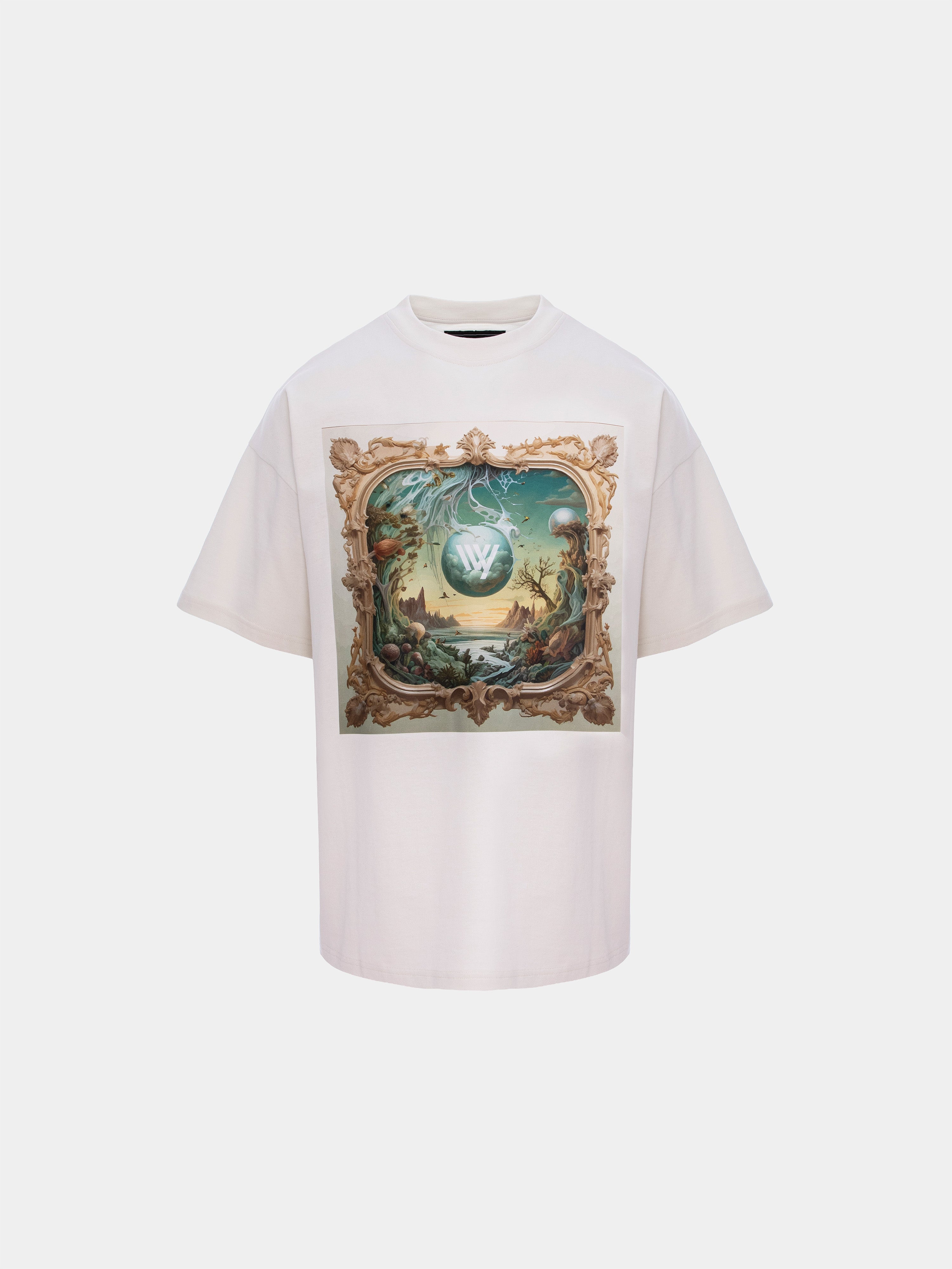 Window Organic Cotton T-Shirt | Irina Voinea