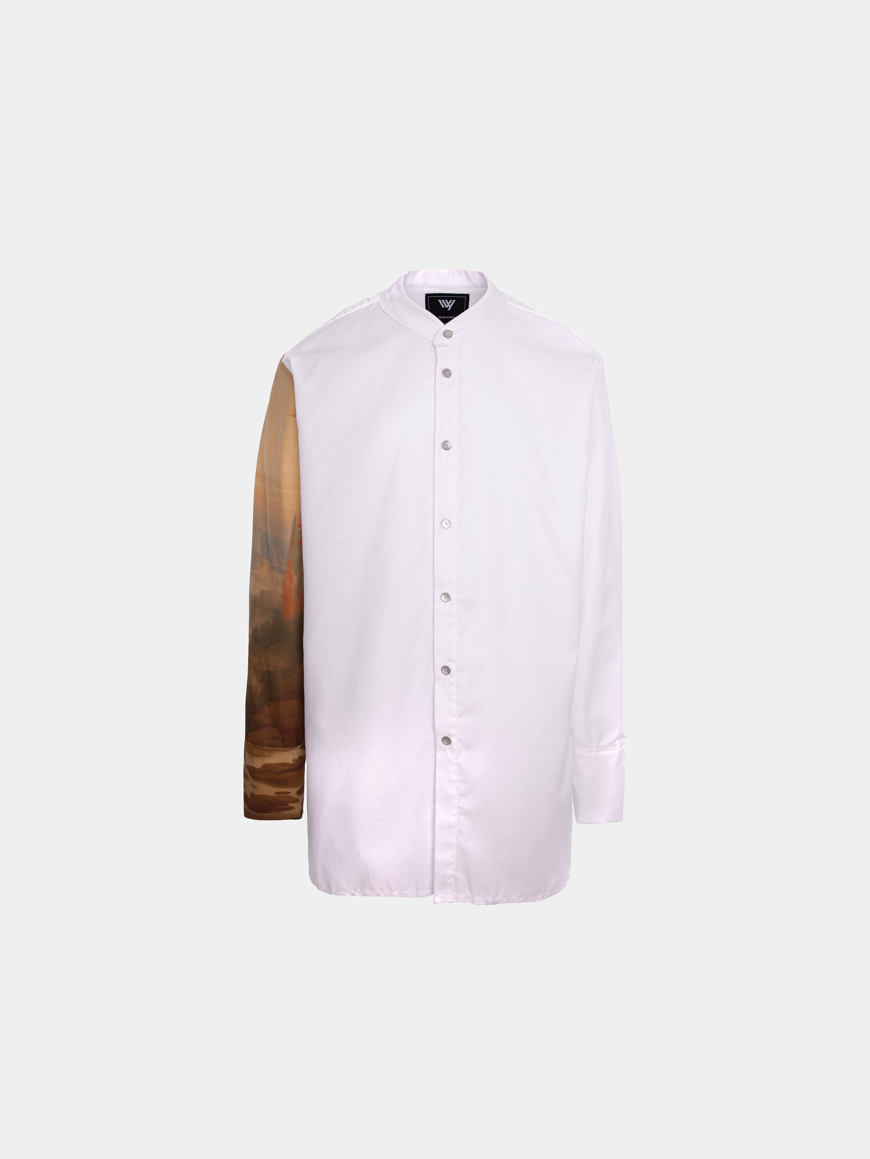 Hybrid Cotton White Shirt