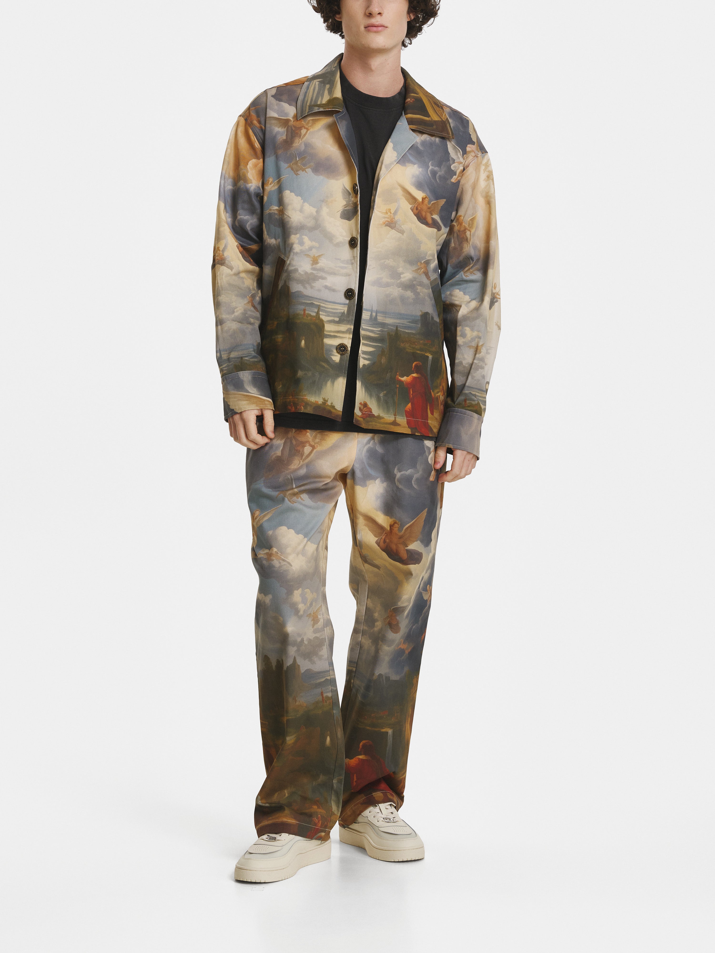 Judgement Day Denim Shirt Jacket