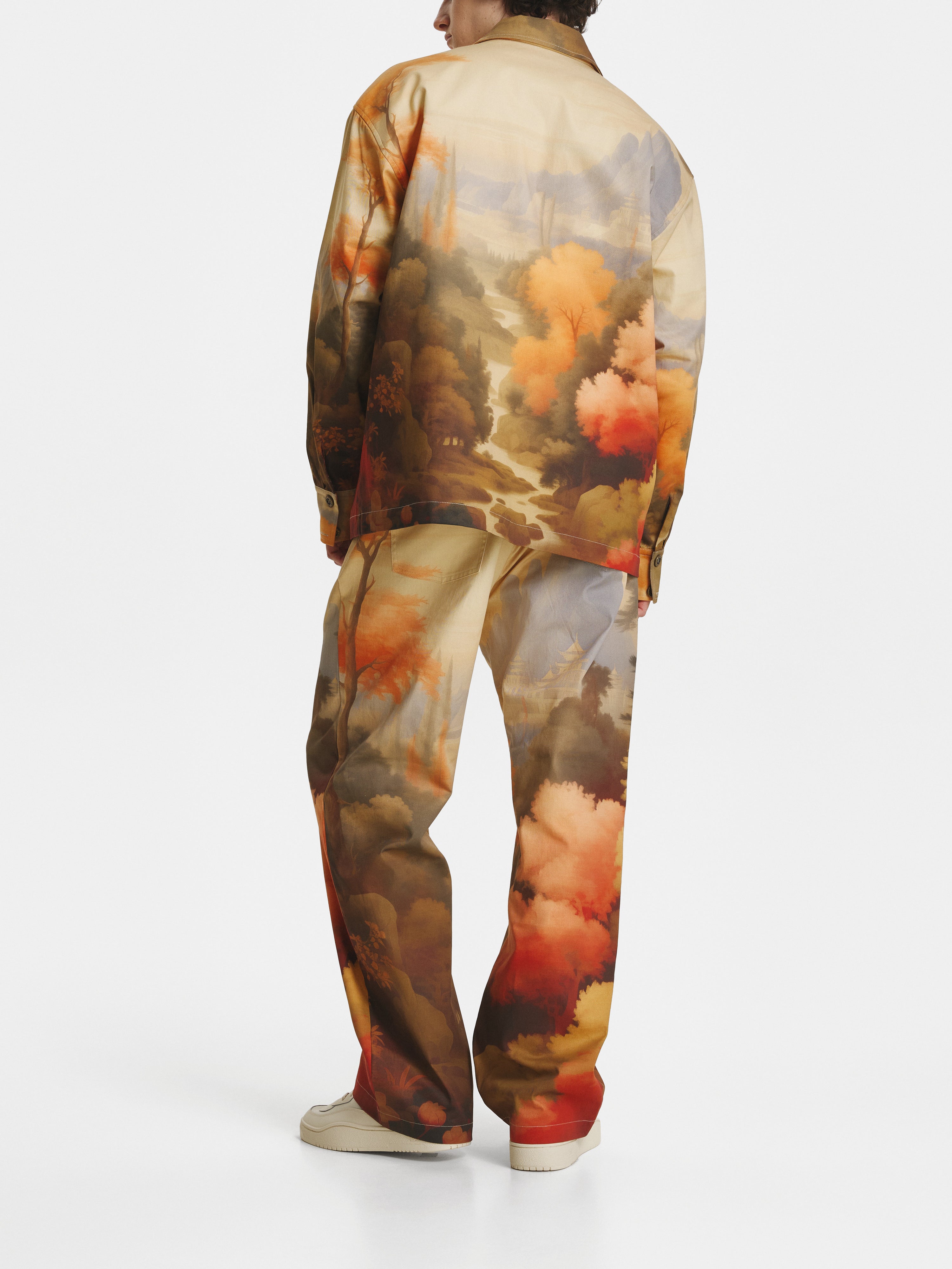 Valley of Life Denim Shirt Jacket