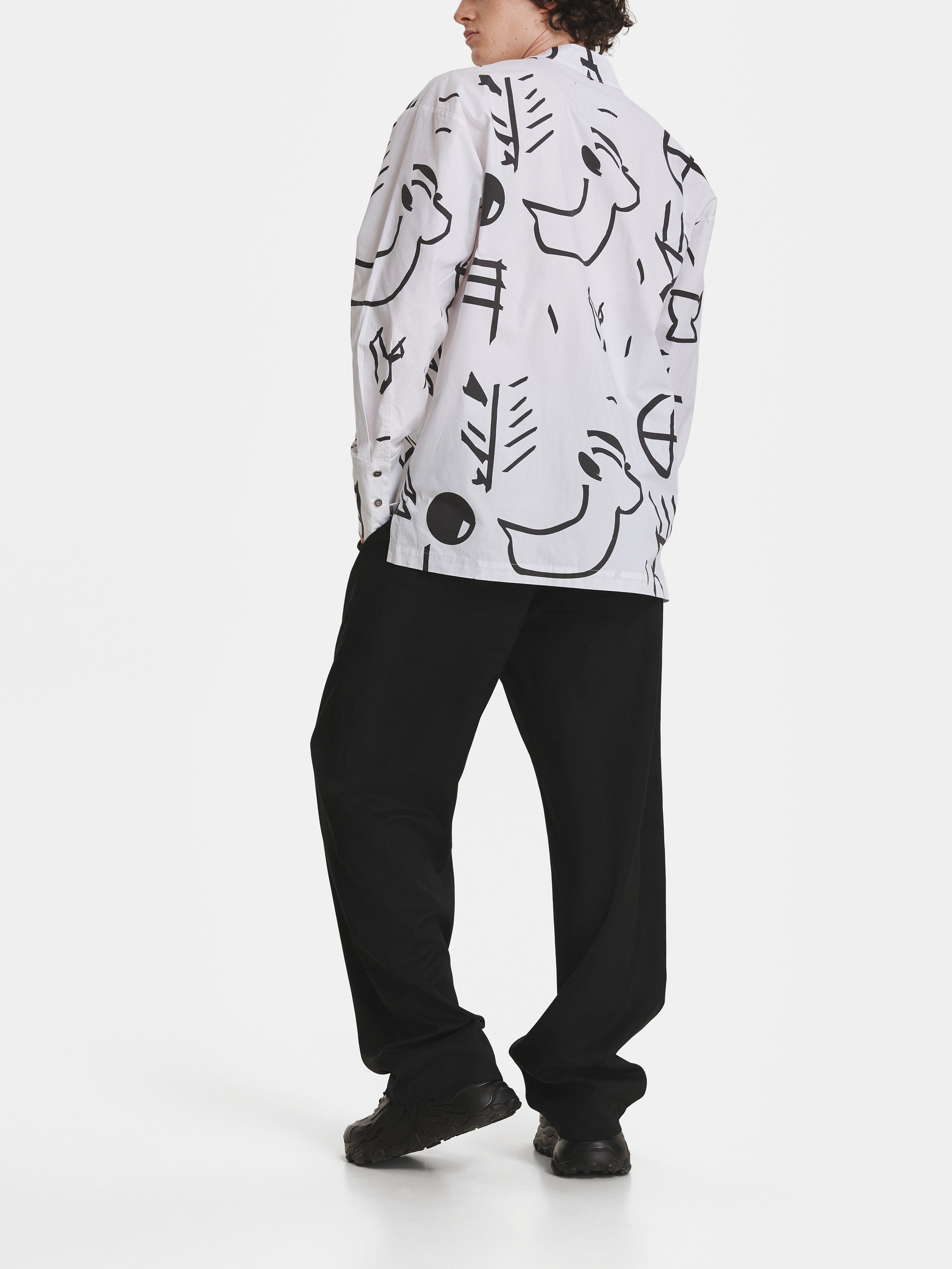 Tartaria White Cotton Shirt