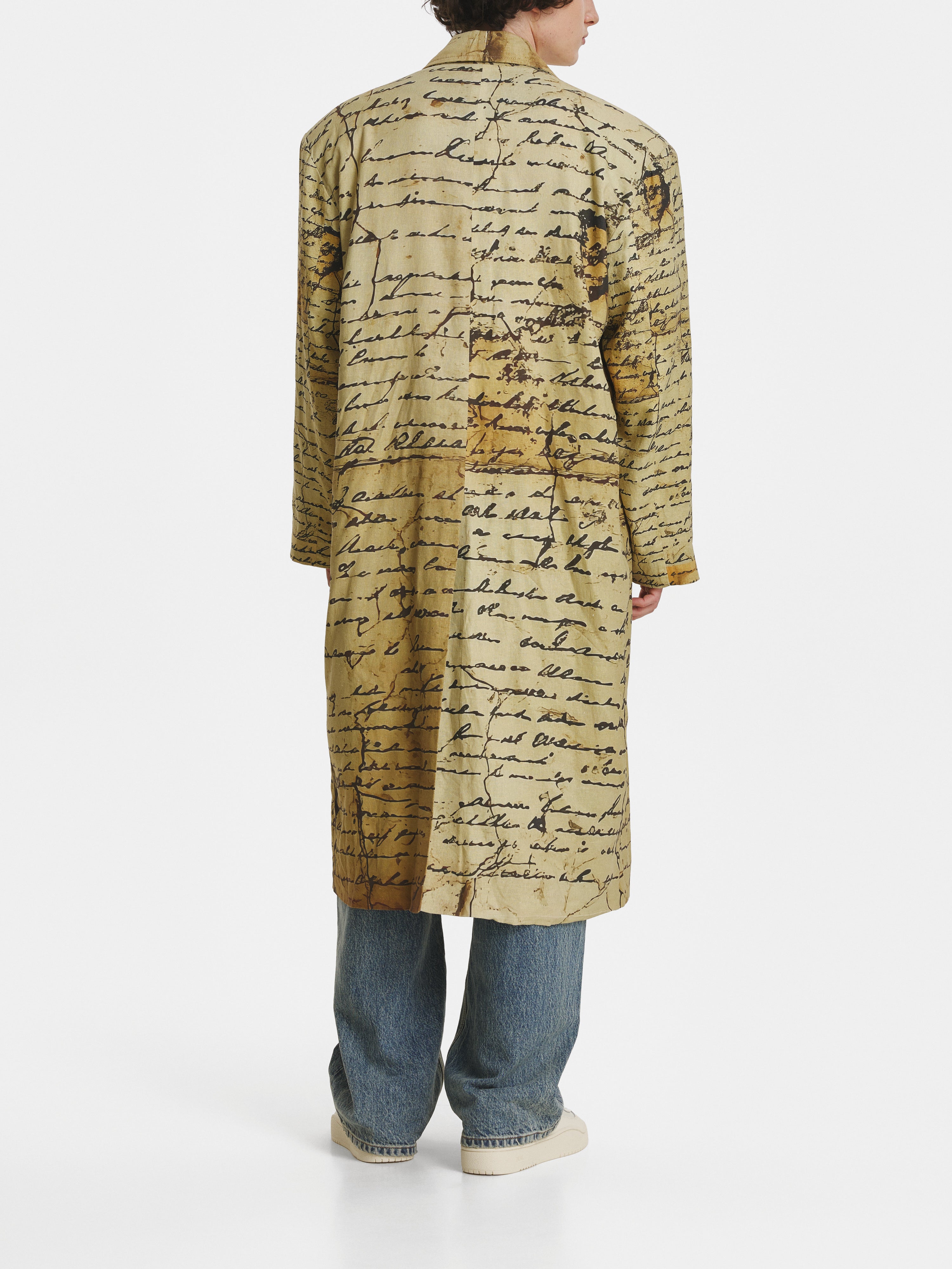Contracts Linen Coat