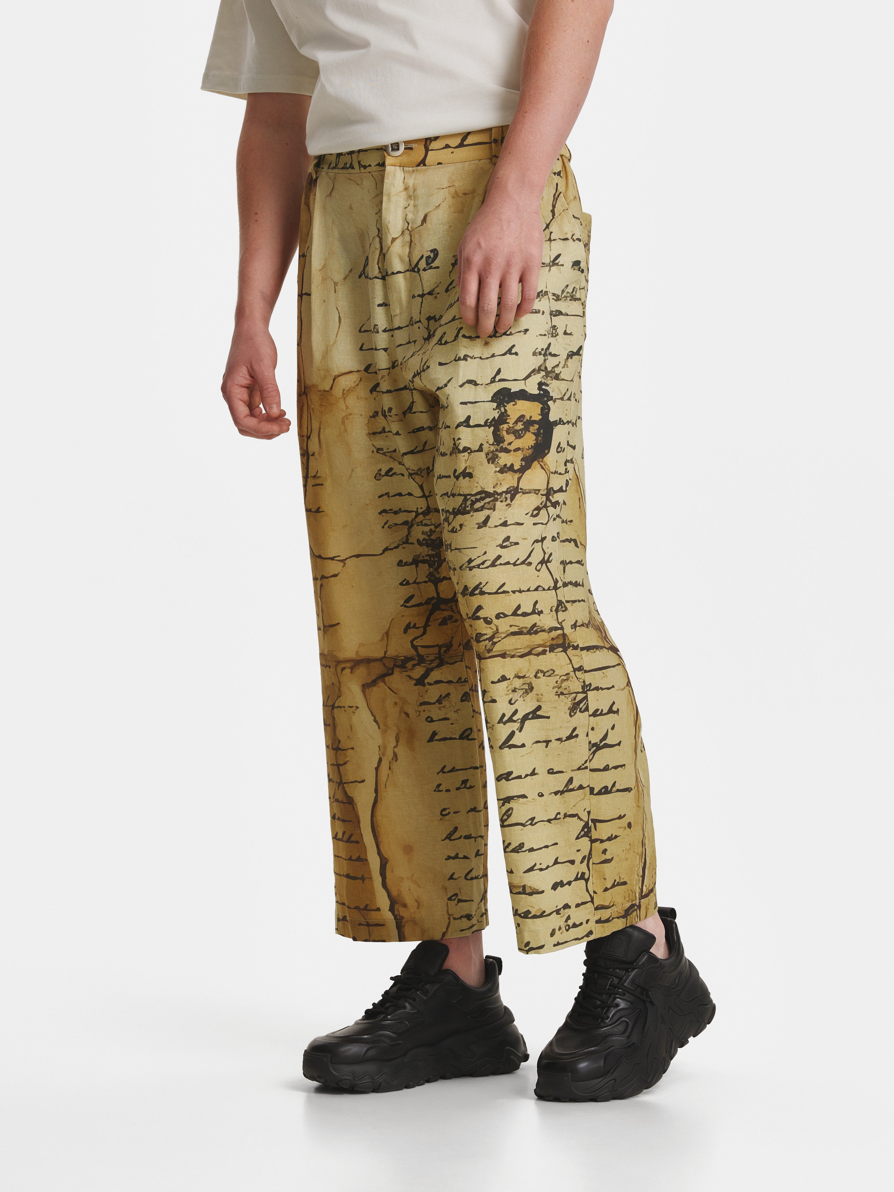Contracts Linen Trousers
