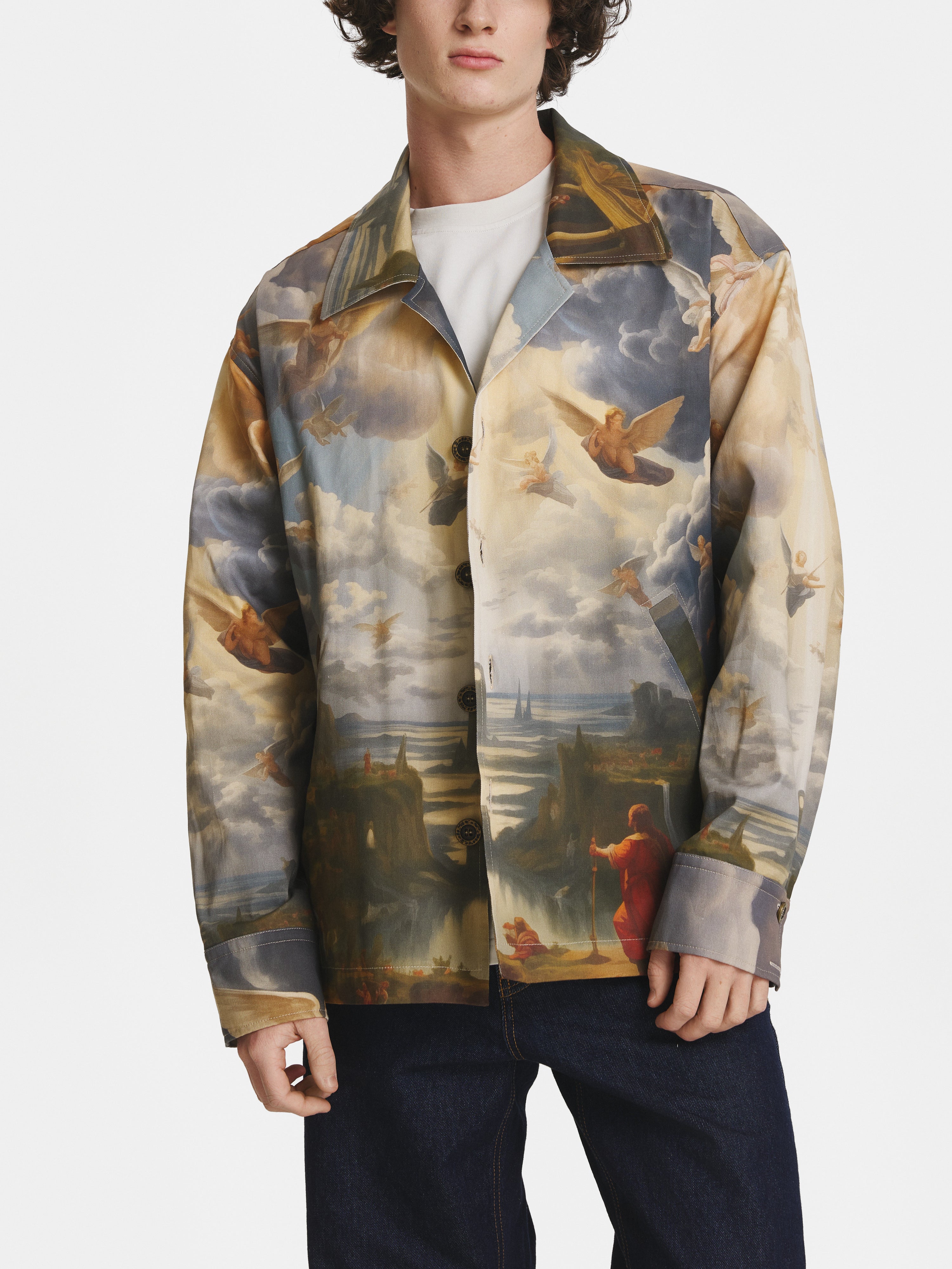 Judgement Day Denim Shirt Jacket