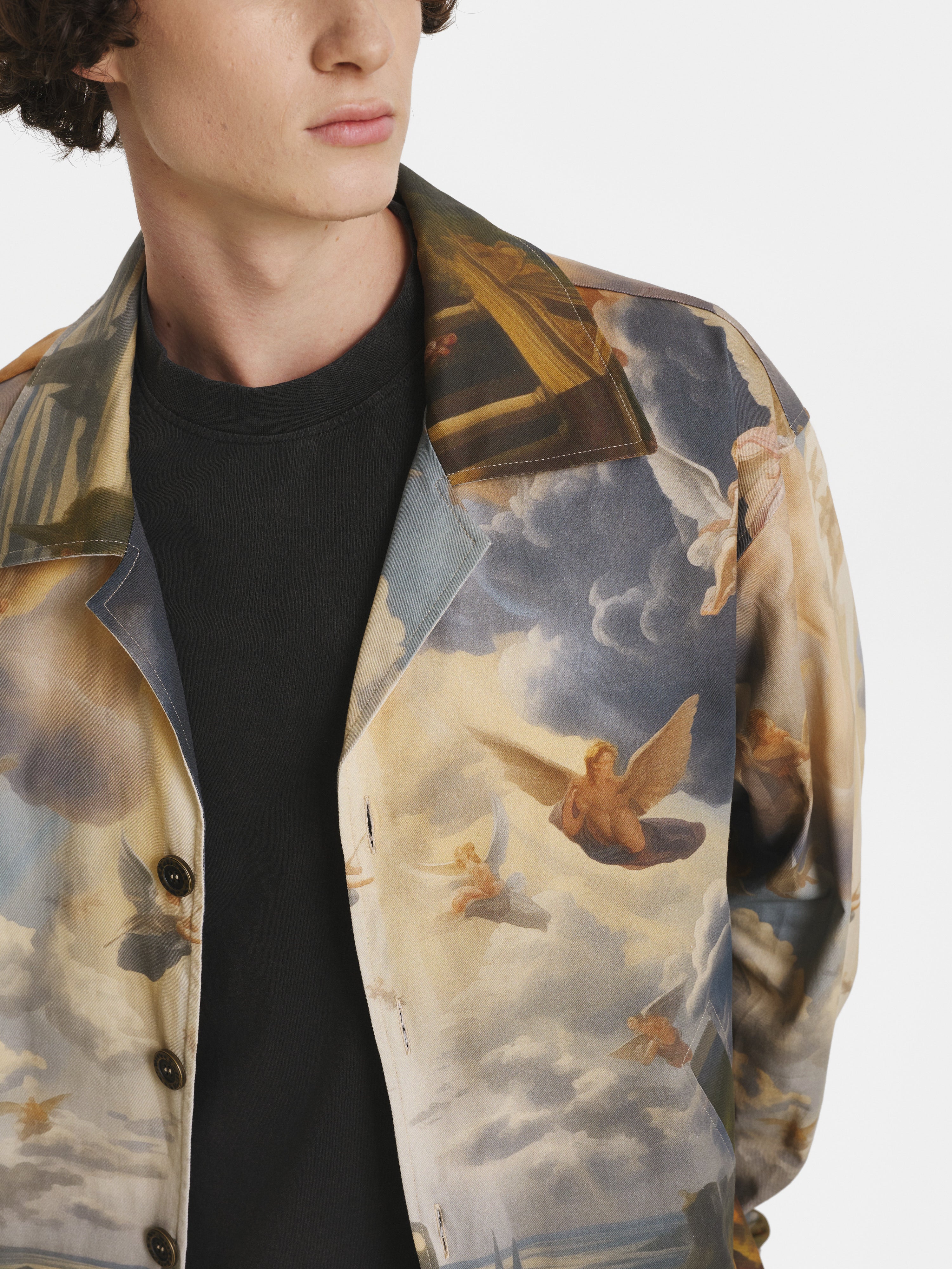 Judgement Day Denim Shirt Jacket