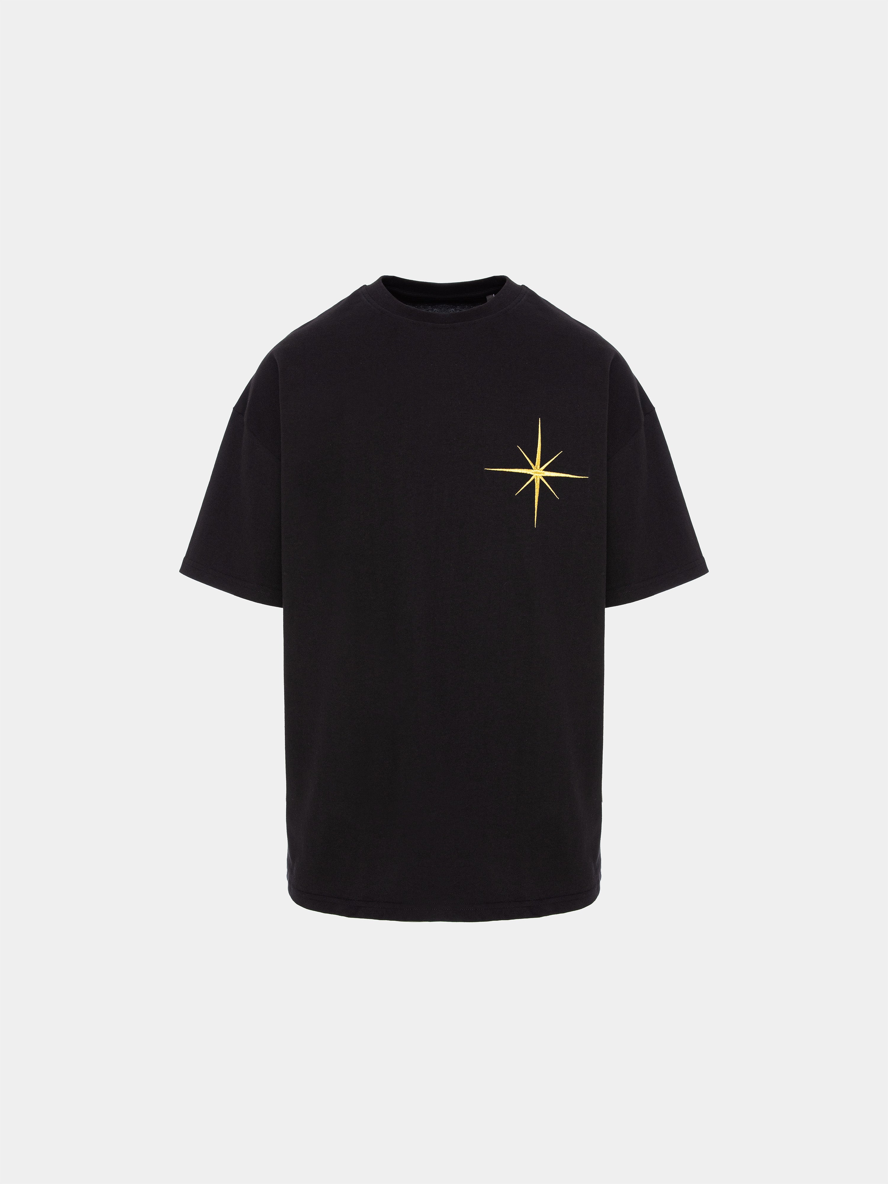 Black Star Cotton T-shirt