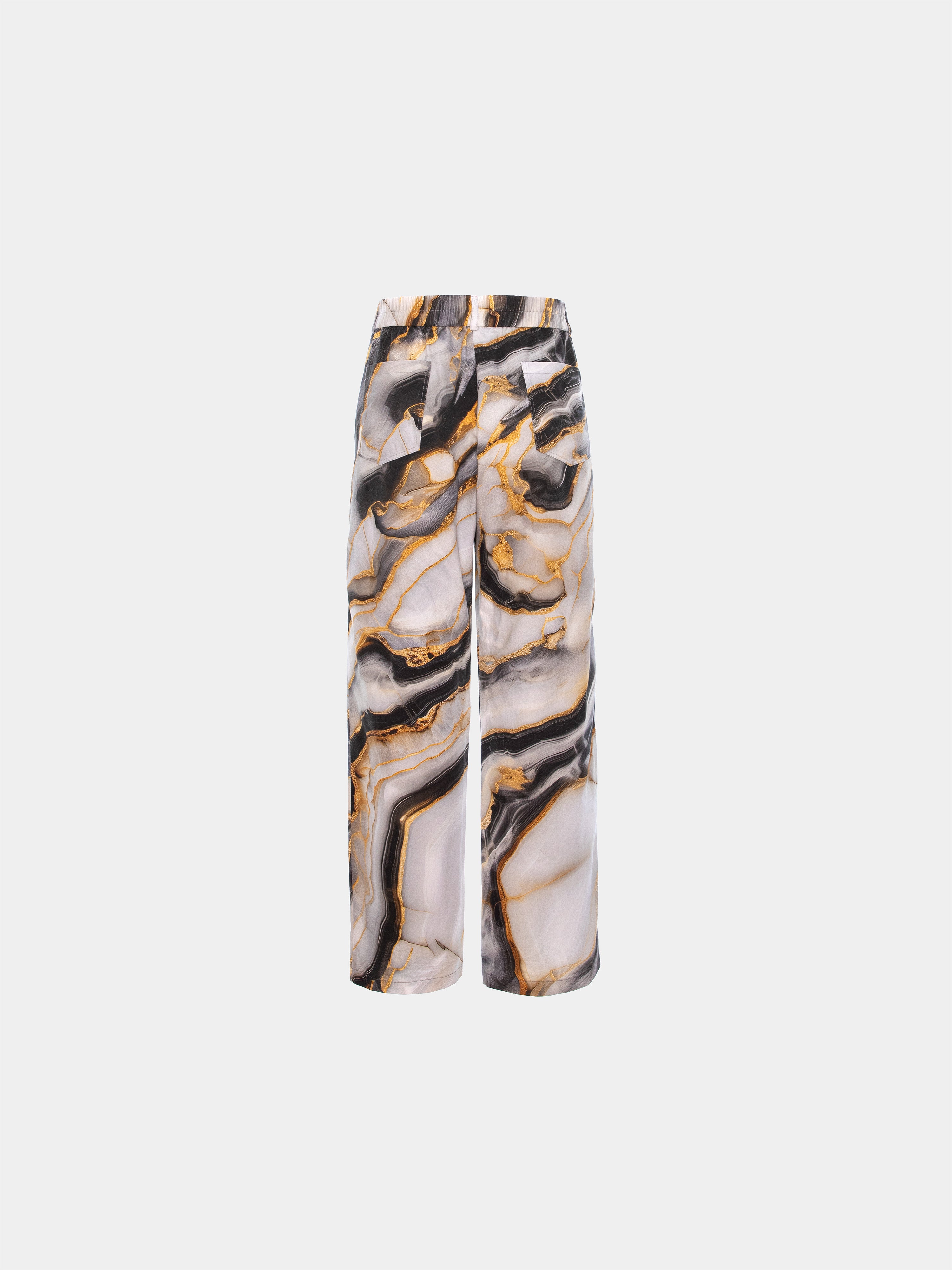 Marble Denim Trousers