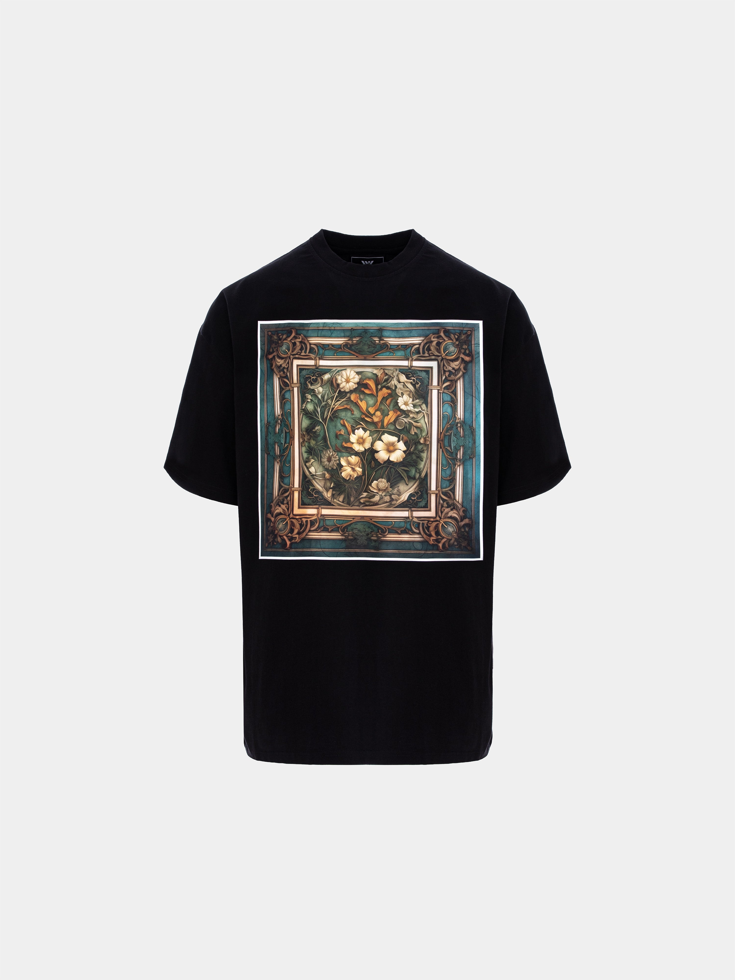Botticelli Organic Cotton Black T-Shirt