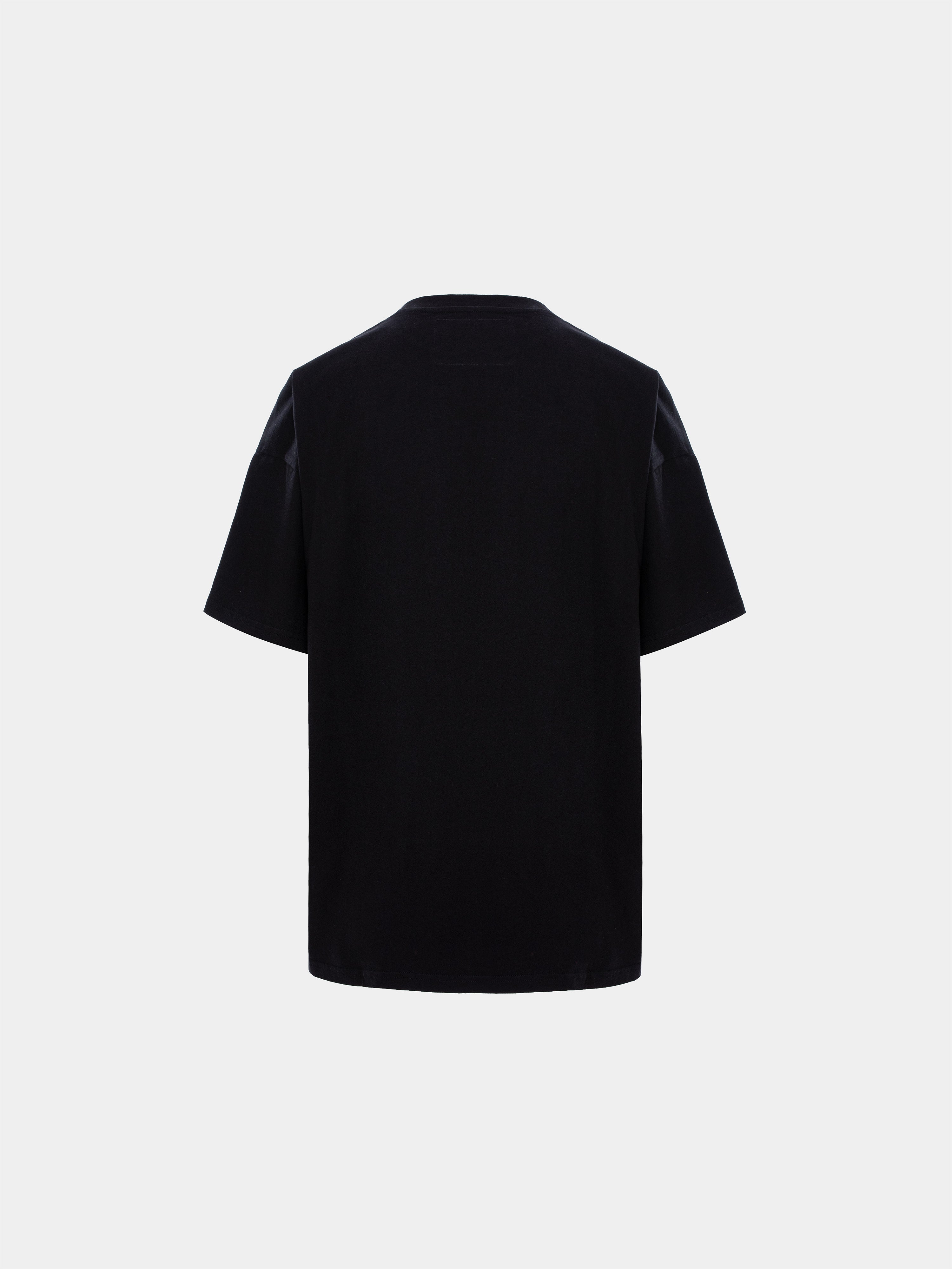 Botticelli Organic Cotton Black T-Shirt