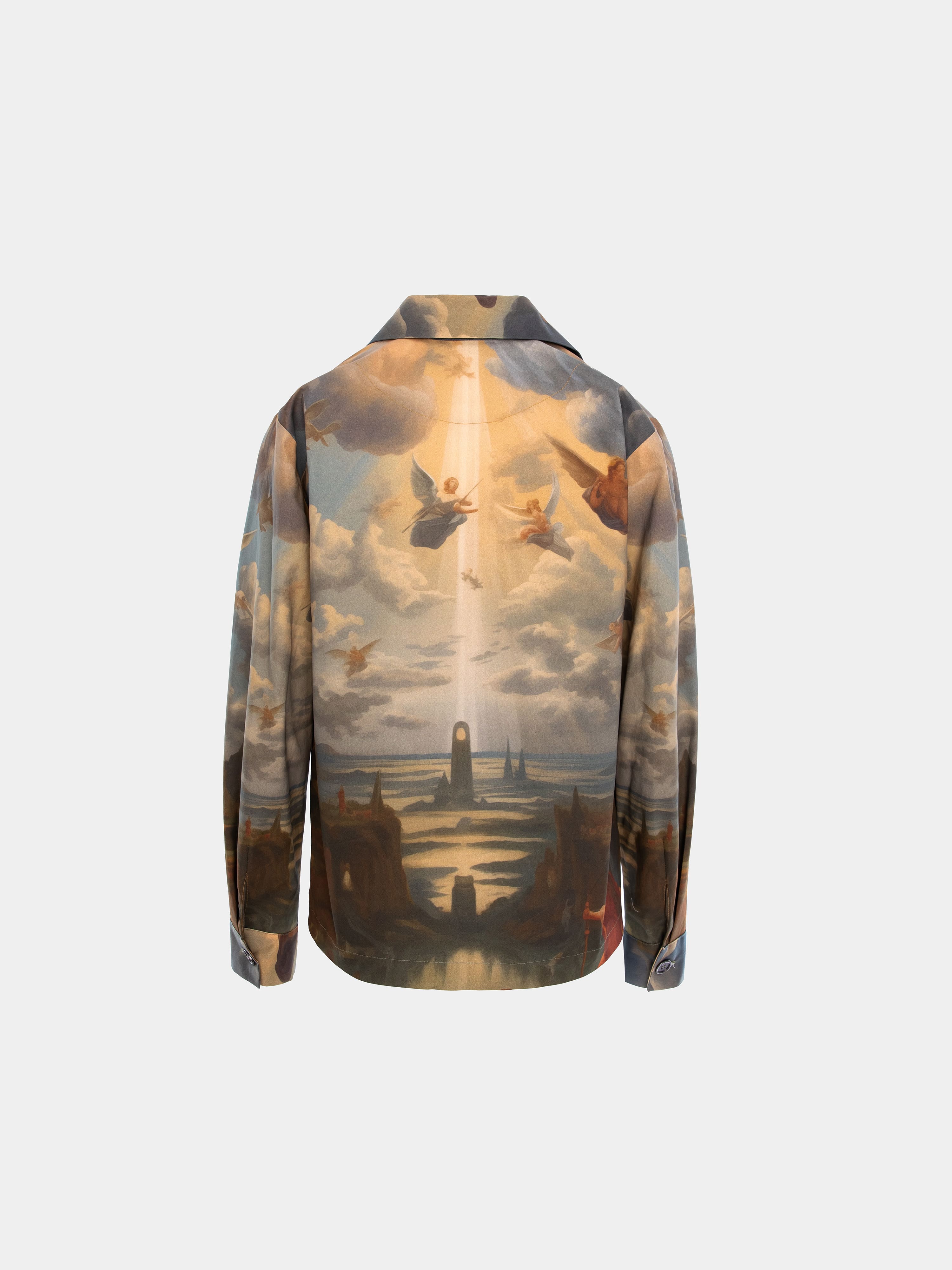 Judgement Day Denim Shirt Jacket