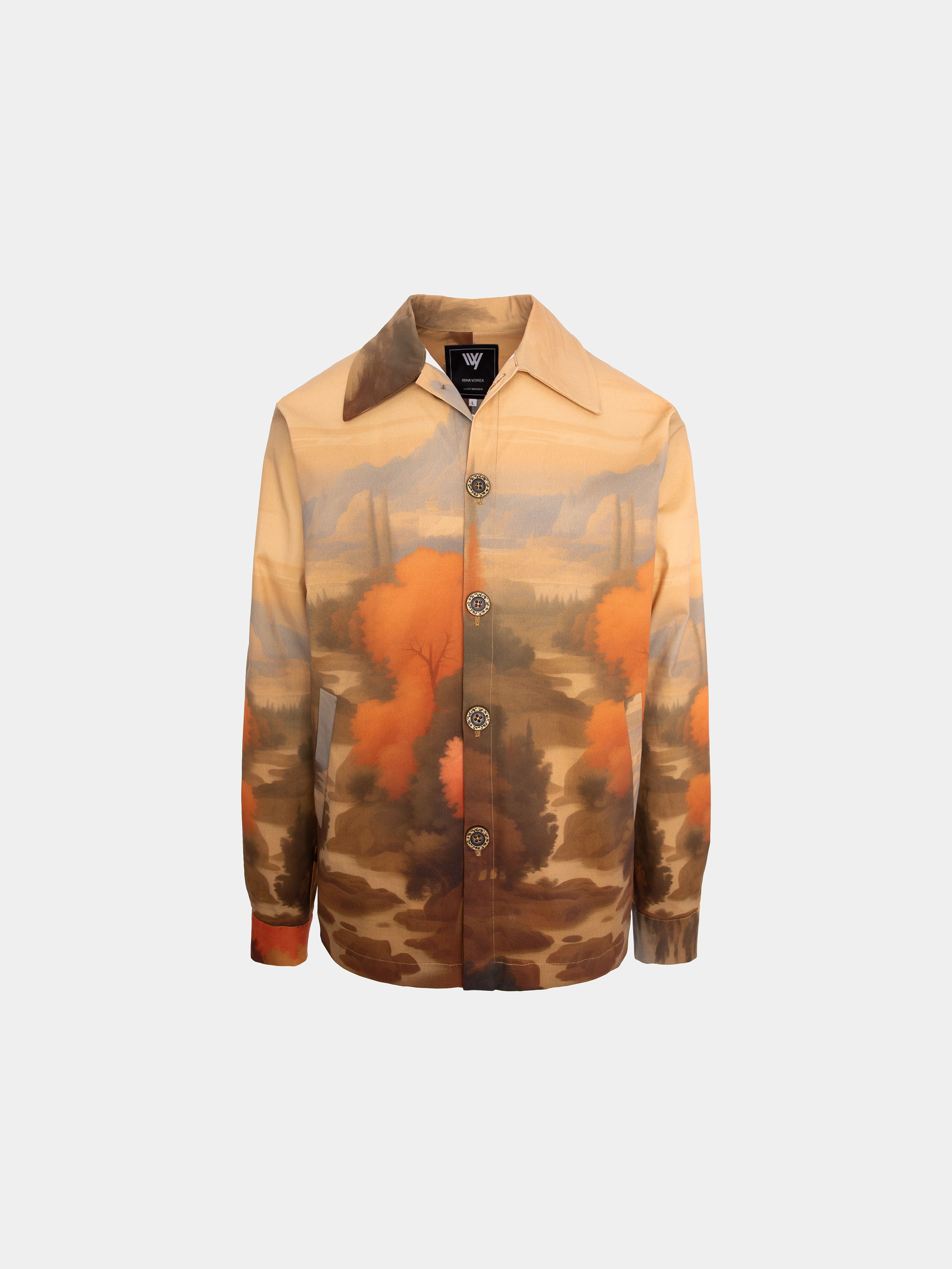 Valley of Life Denim Shirt Jacket