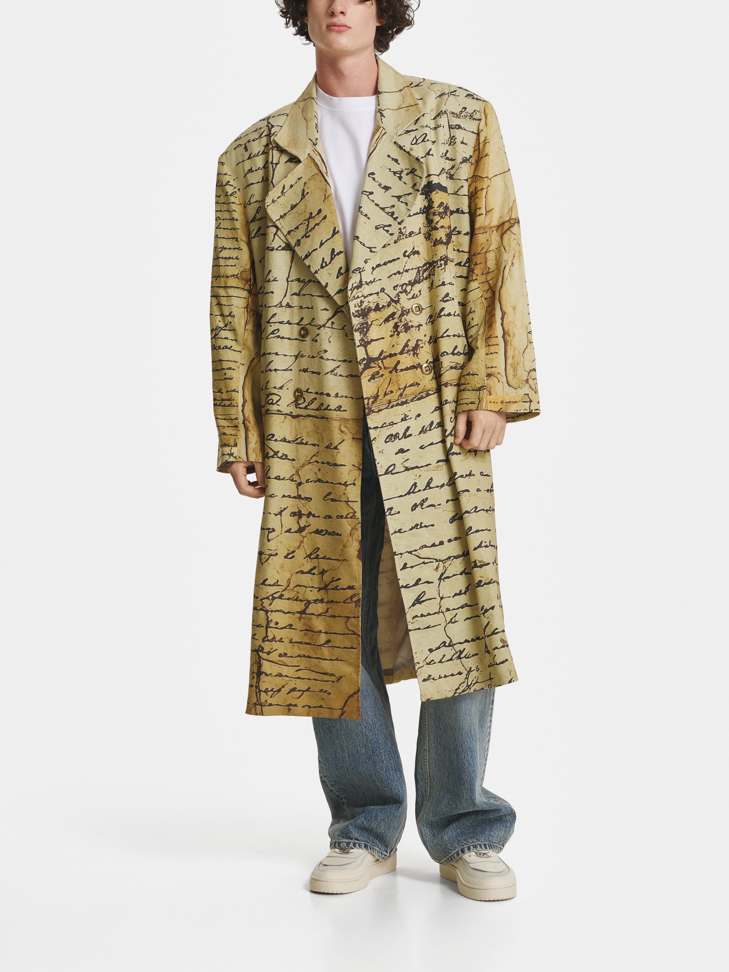 Contracts Linen Coat