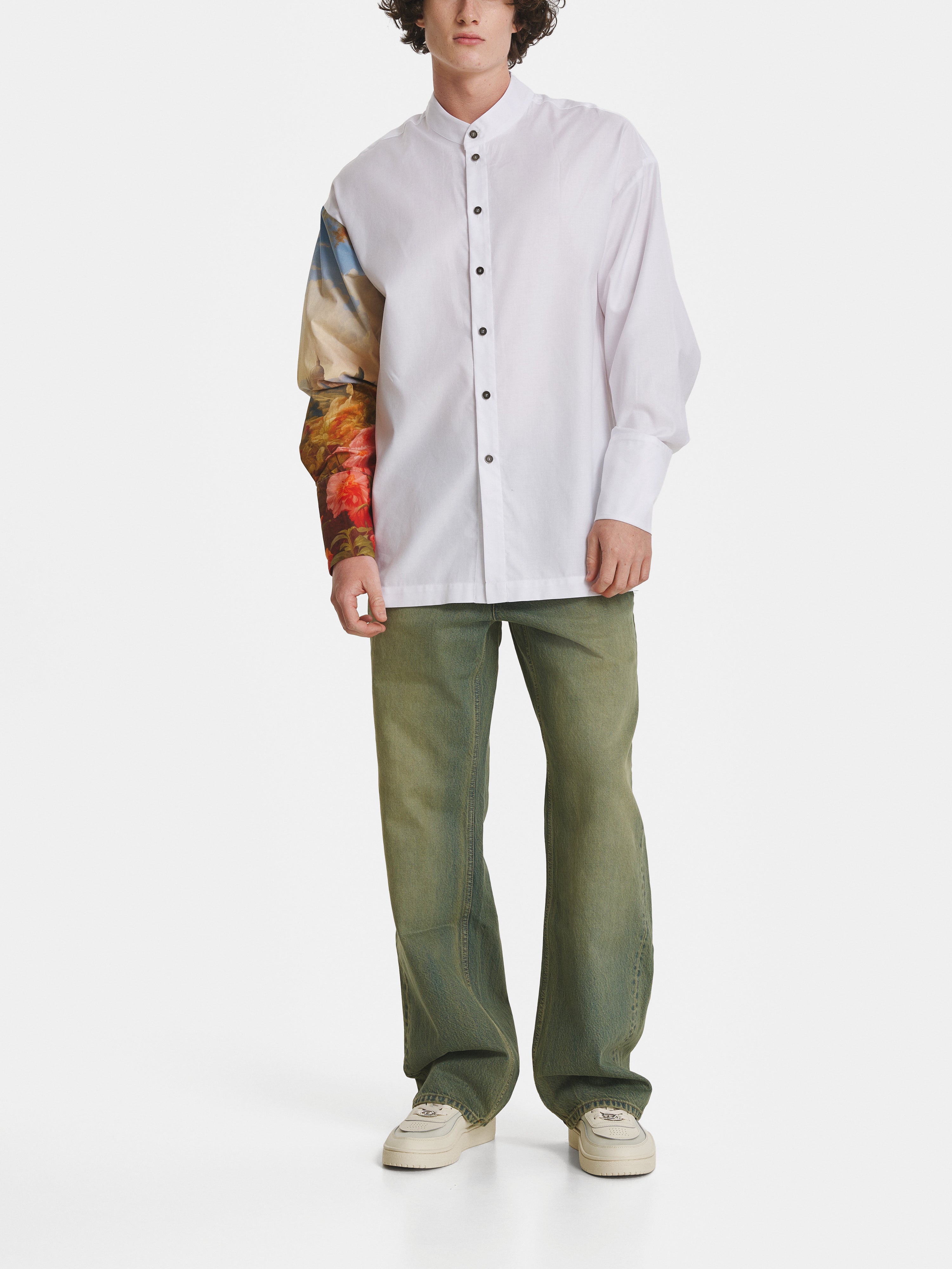 Hybrid Cotton White Shirt