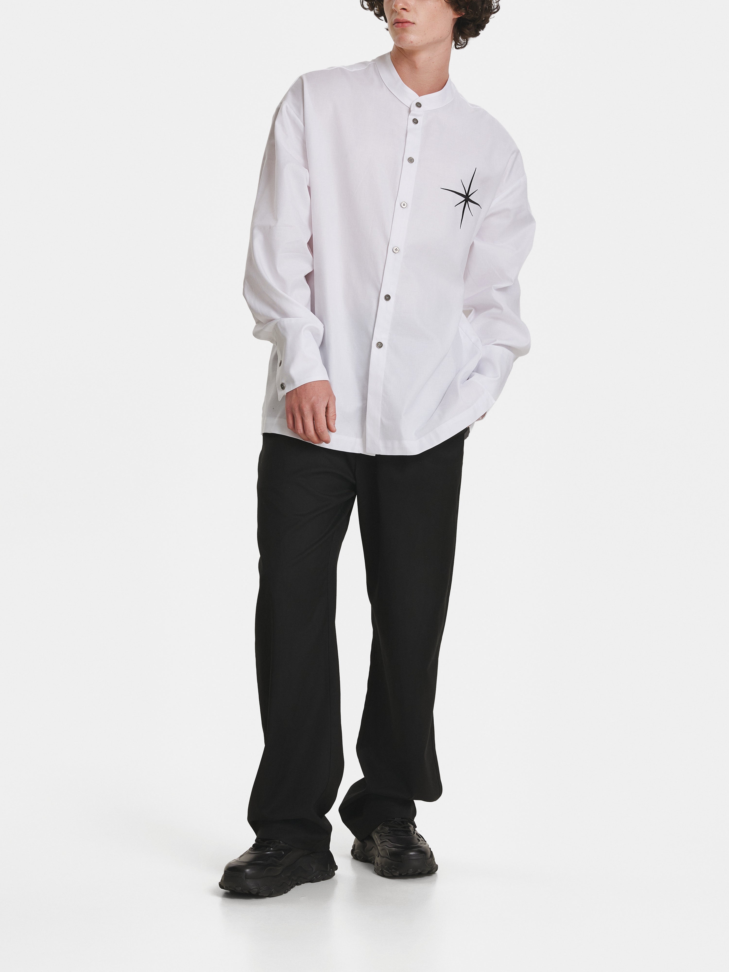 White Star Cotton Shirt
