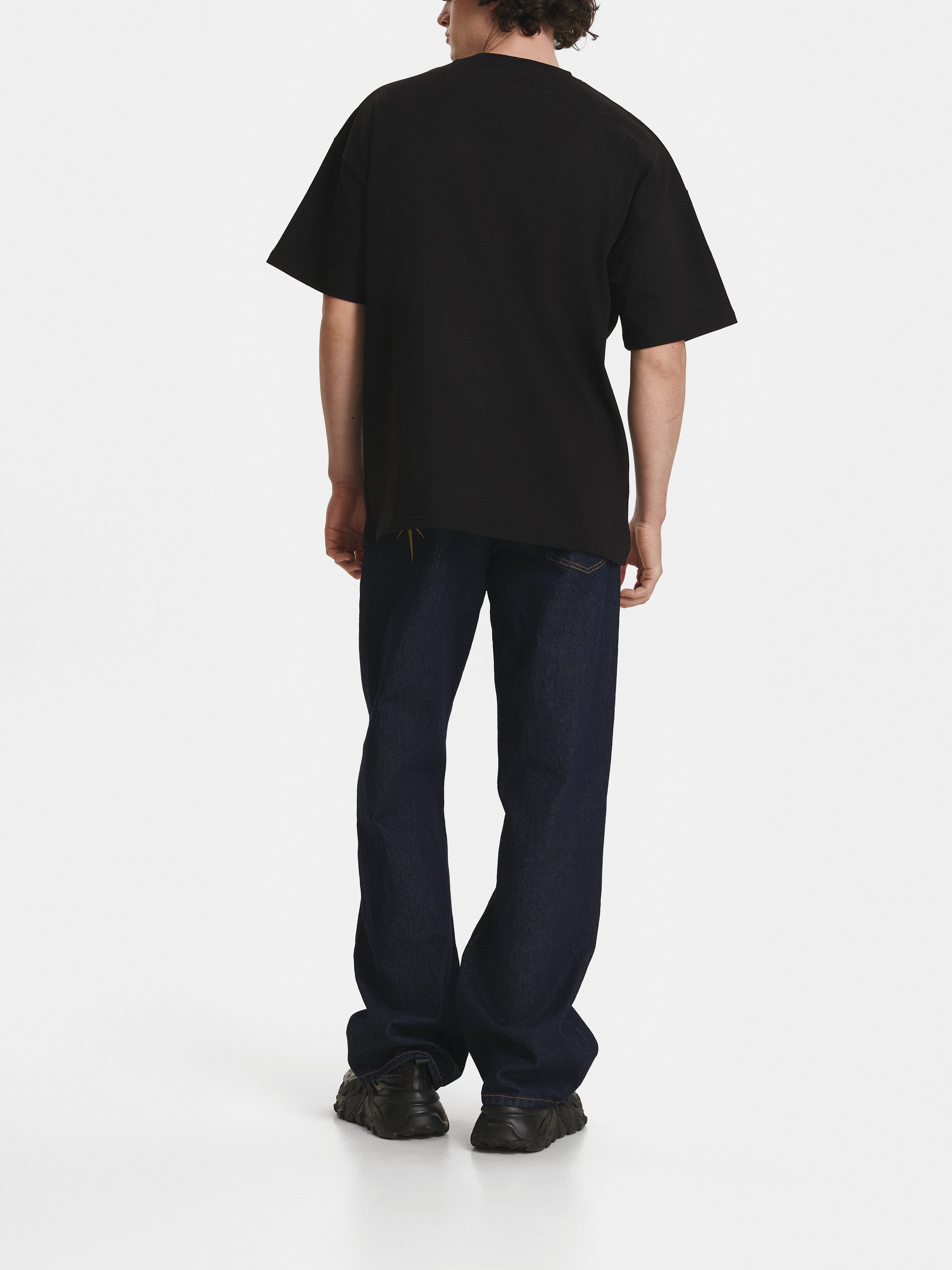 Black Star Cotton T-shirt