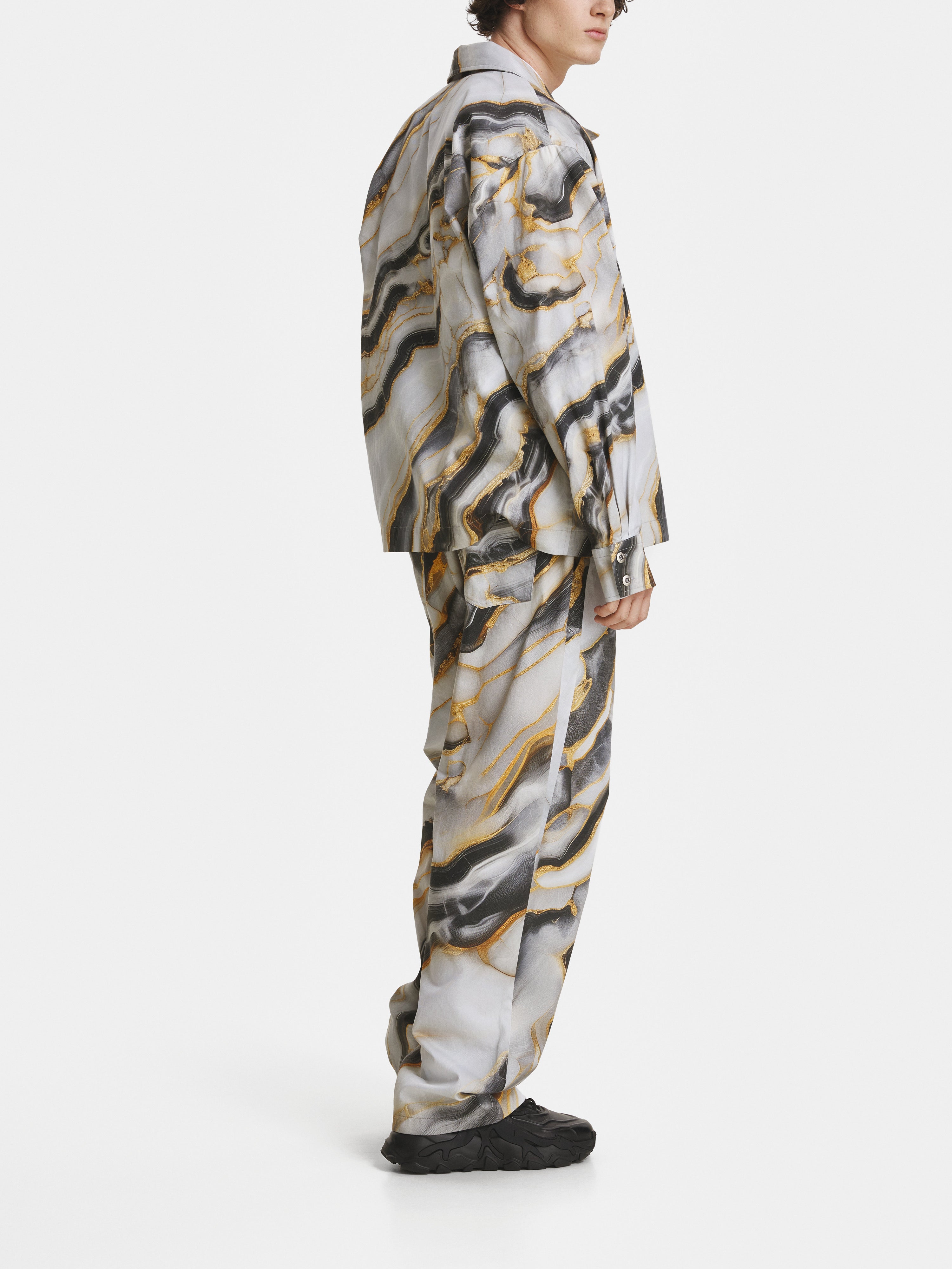 Marble Denim Jacket | Irina Voinea