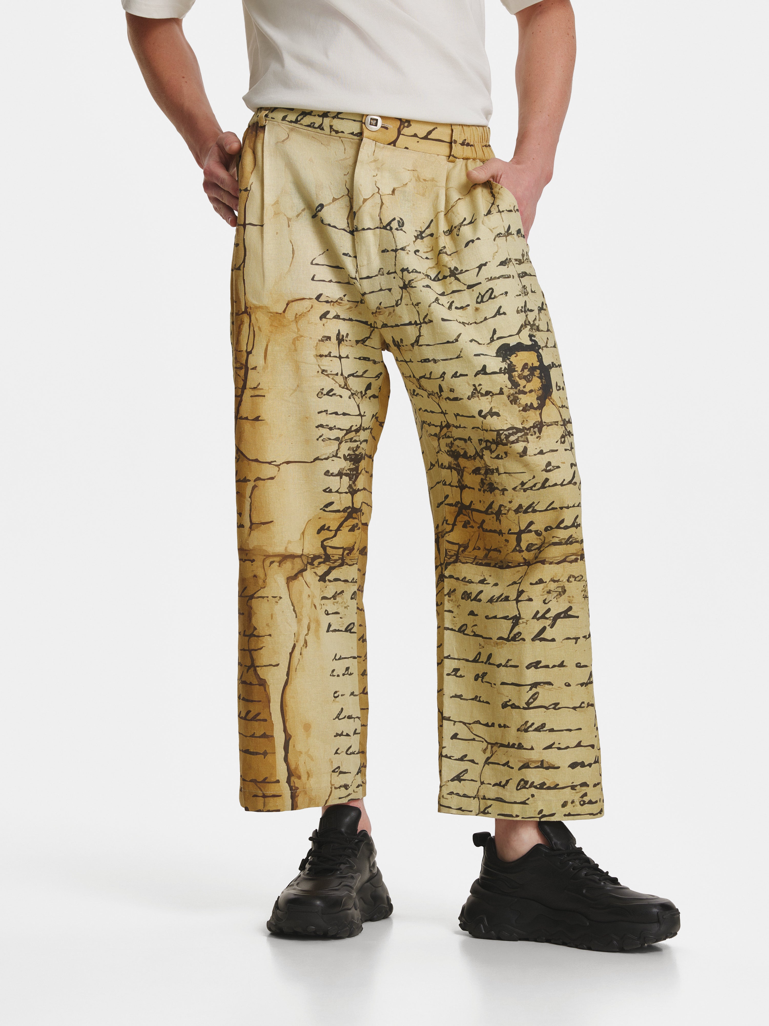 Contracts Linen Trousers