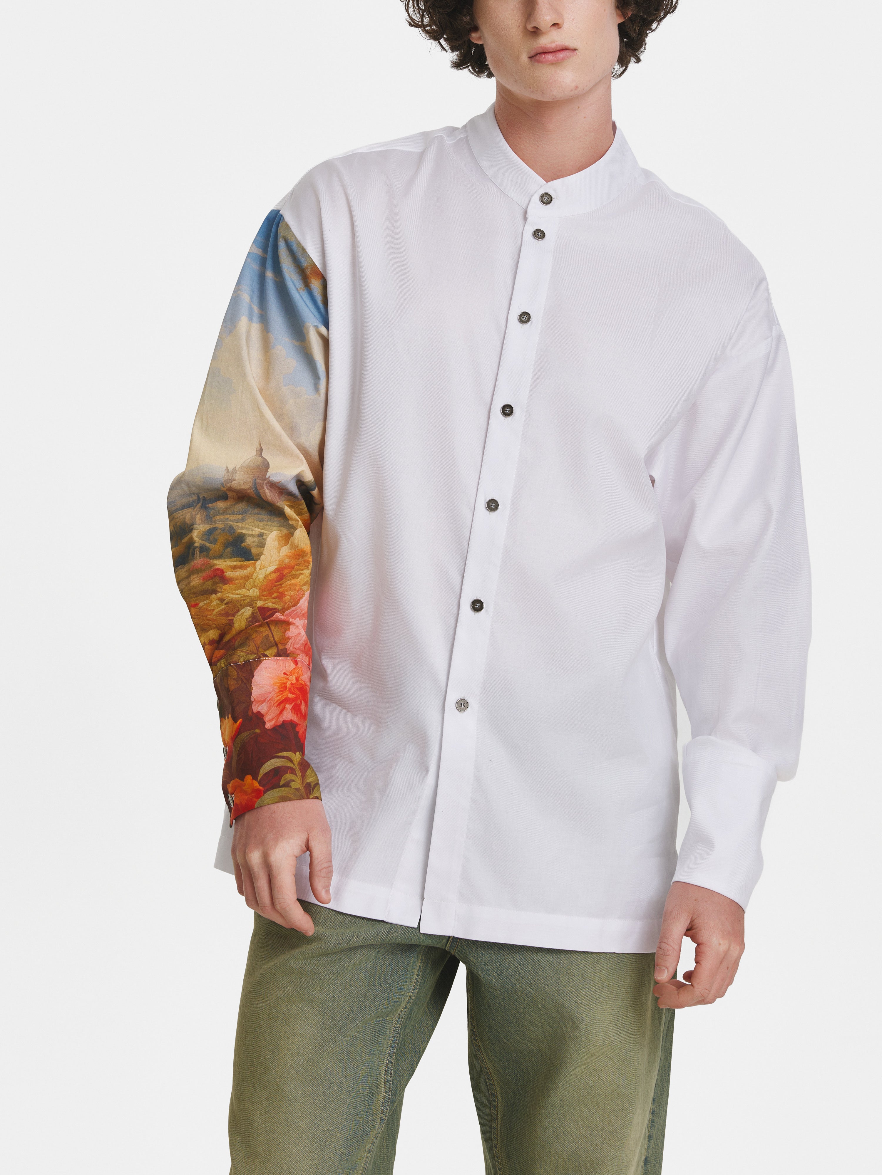 Hybrid Cotton White Shirt