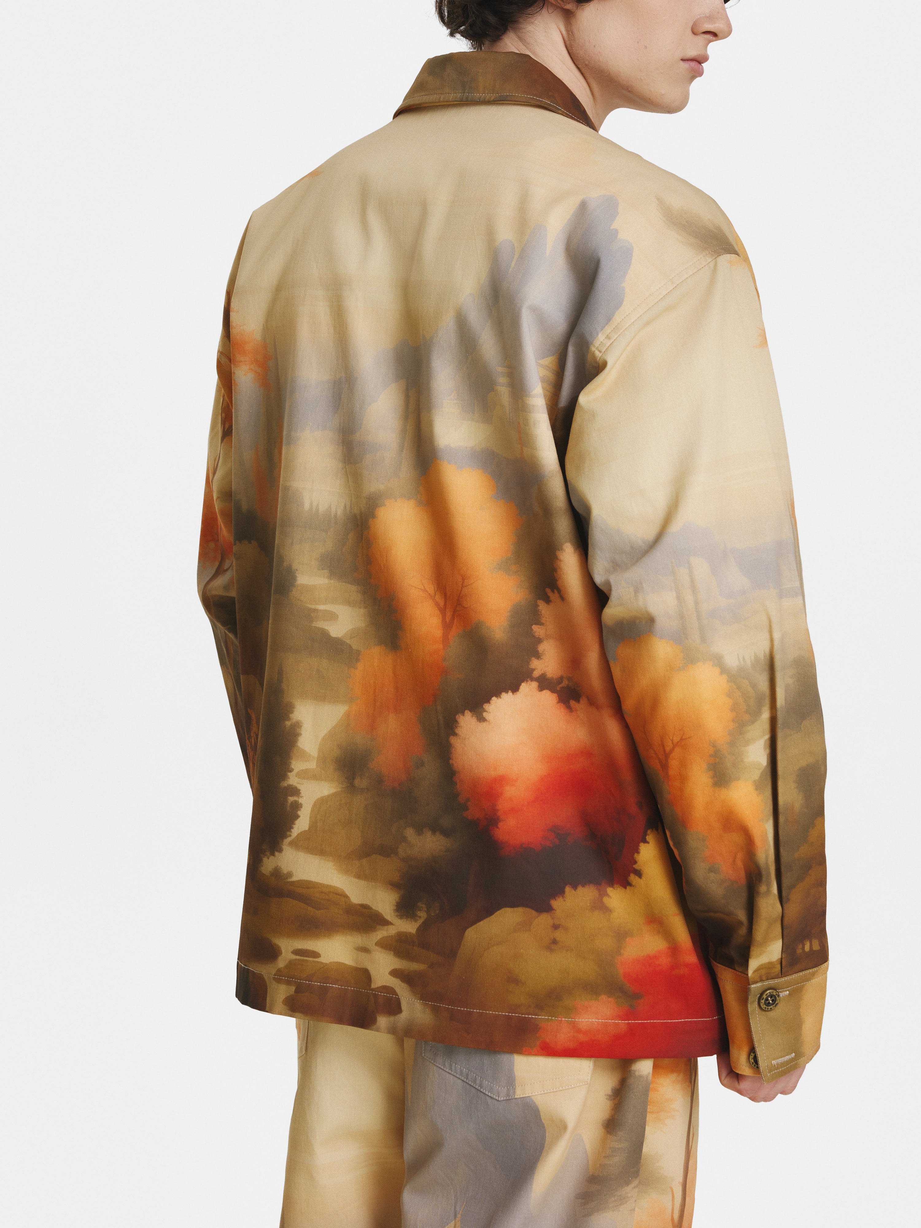 Valley of Life Denim Shirt Jacket