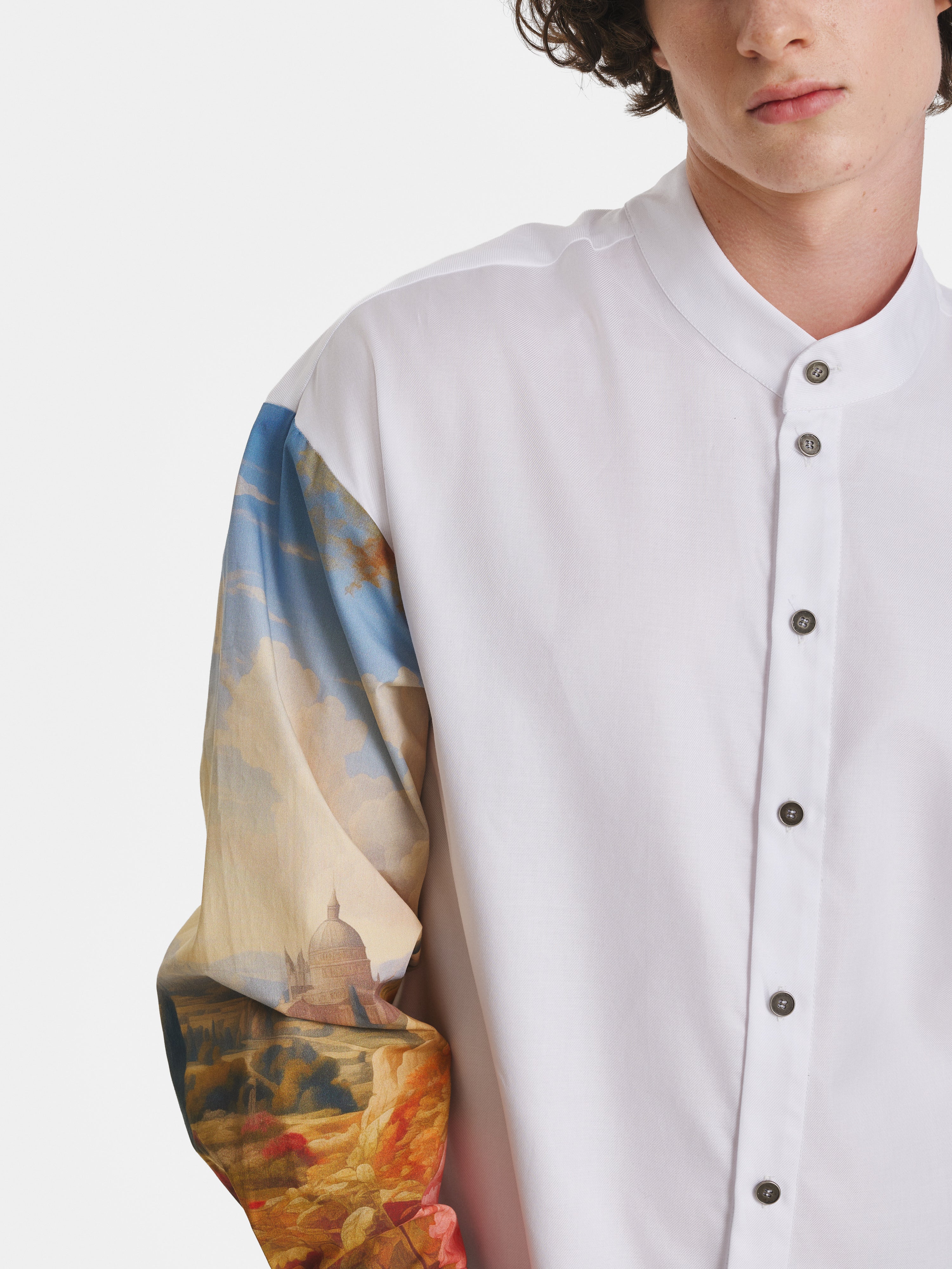 Hybrid Cotton White Shirt