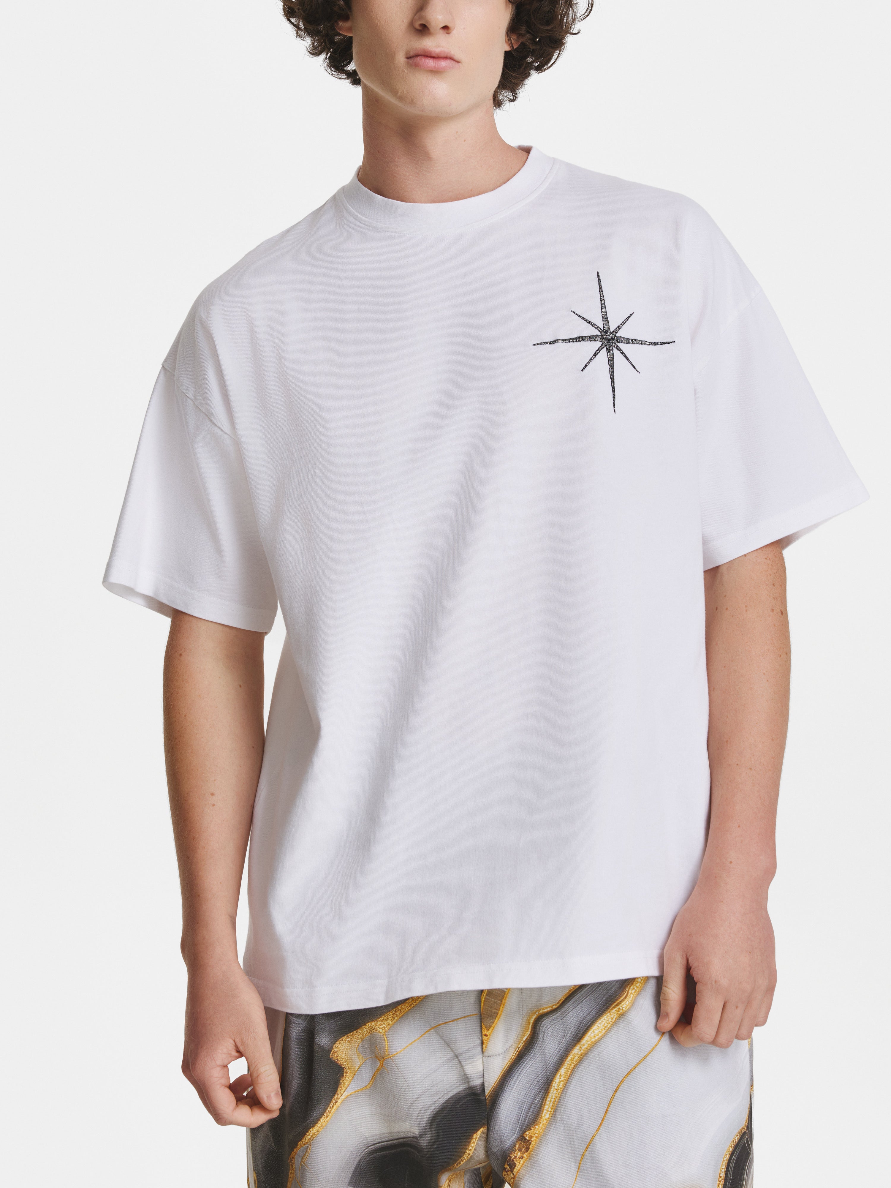 White Star Cotton T-shirt