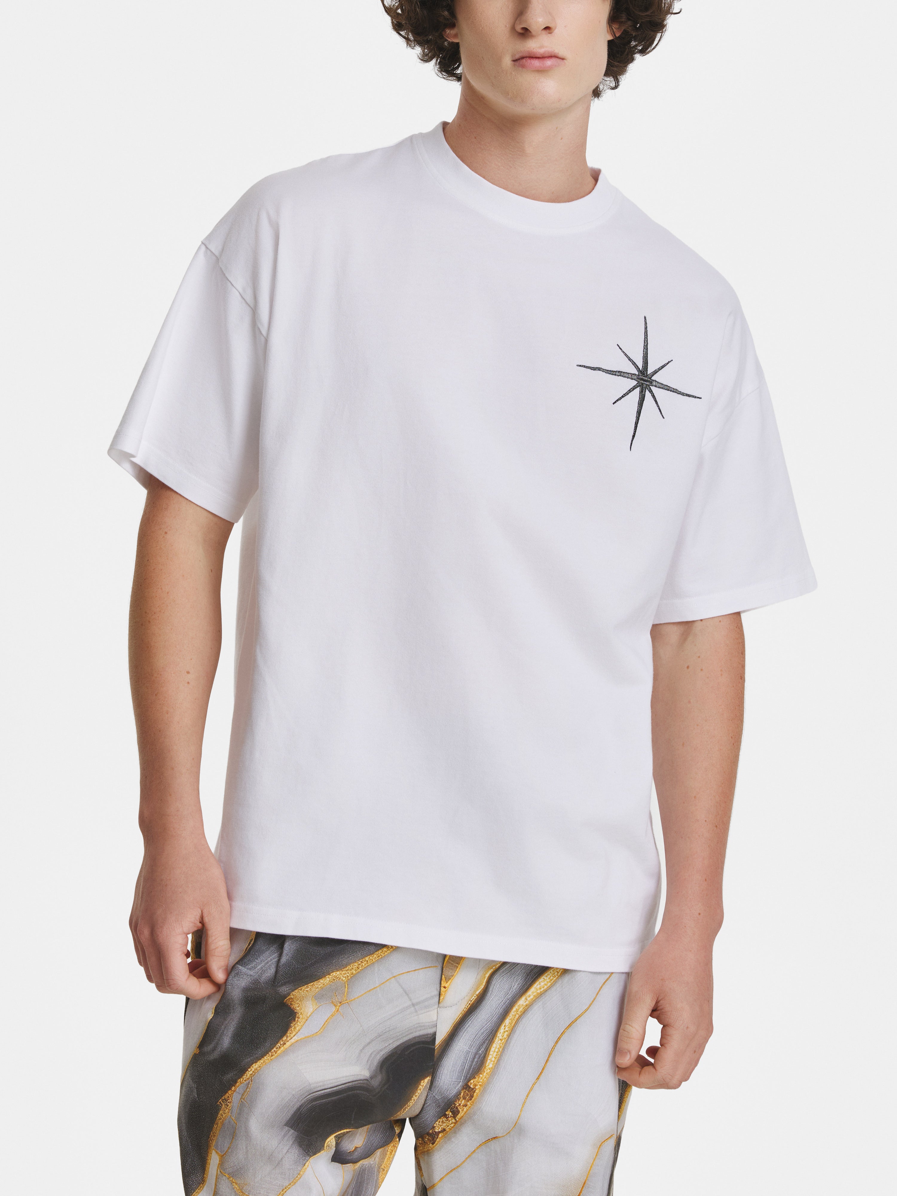 White Star Cotton T-shirt