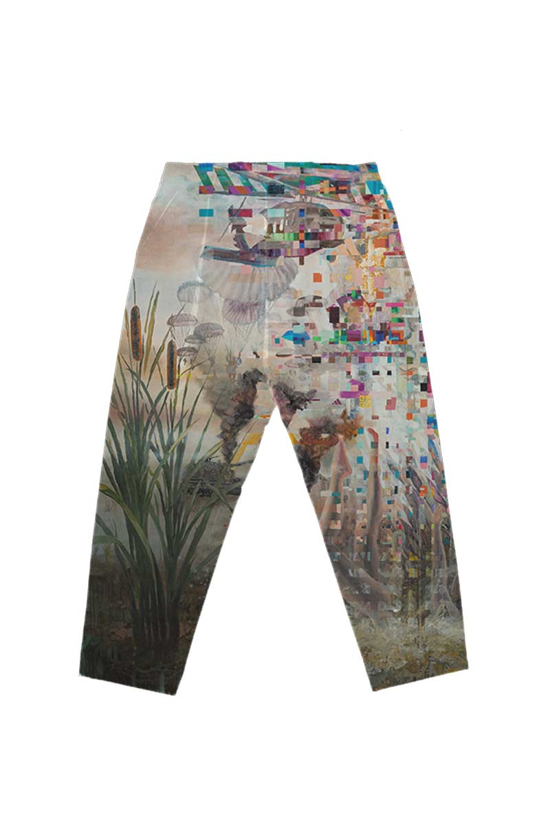 Printed  Ivy Trousers